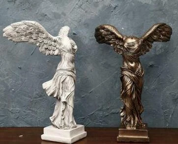 Estatua alada de Nike Victory de samotrace, griega hecha a mano, hermosa, estatua exitosa para mujer|Estatuas y esculturas| - AliExpress