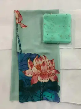 

Velvet Lace Fabric 2019 High Quality African Mesh Lace for Bridal Lace Materials Latest Nigerian Lace Fabric 5+2yards