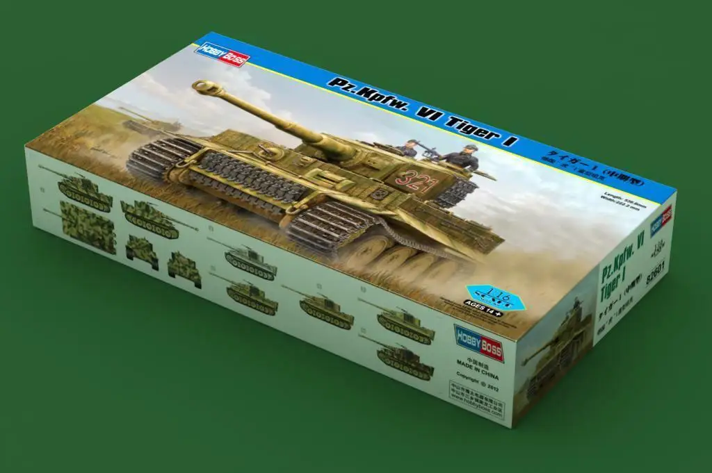 Hobby Boss Model Kit 1/16 82601 Pz.Kpfw. Vi Tiger I Model Kit Hobby Boss