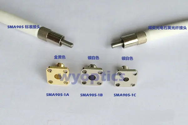 SMA905 Socket SMA Flange Adapter Interface Female Head Instrument Socket Optical Instrument Hole