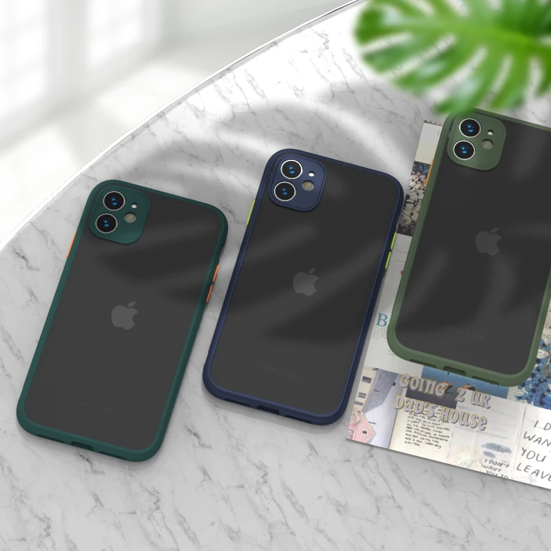 Camera Protection Phone Case For IPhone 11 Pro Max Case Silicone Back Cover For Apple IPhone 2