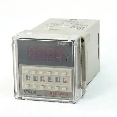 

DH48S-S 4 Digits Display DPDT 0.1s-99H99M Count Up Digital Counter Relay AC220V