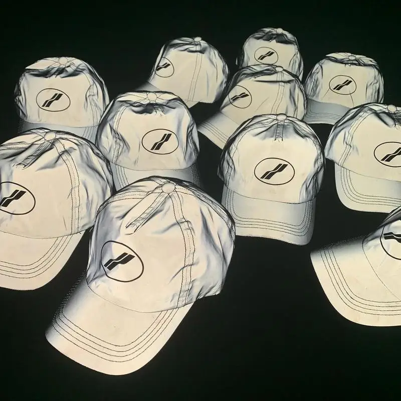 

We11 Done Baseball Caps Hats Women Men 1:1 High Quality 3M Reflective Fluorescent Baseball We11 Done Gorras Para Hombre Cap