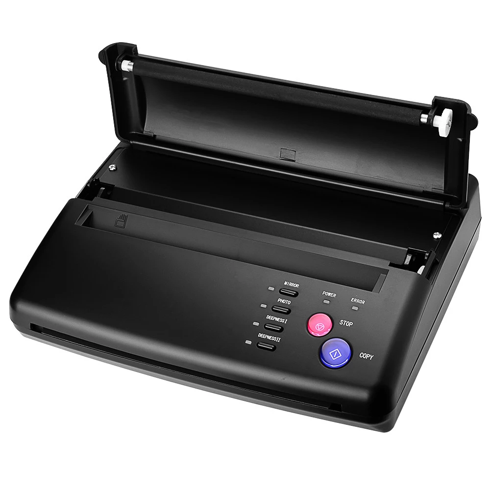 

2019 Thermal Tattoo Transfer Machine Tattoo Kit Stencil Transfer Copier Printer Thermoprinter for Temporary and Permanent