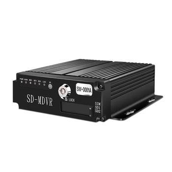 

4Ch Car Autos Ahd Mobile Dvr Realtime Video/Audio Recorder Sd Card W/ Remote