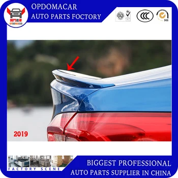 

High quality ABS primer unpainted black red color car rear spoiler for Focus Sedan 2019 spoiler