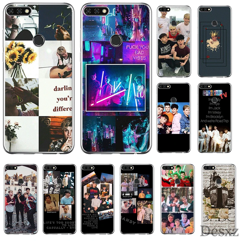 

Mobile Phone Case TPU For Huawei P30 P20 P10 P8 P9 Lite Pro Huawei P Smart Z Plus Cover Roadtrip Tv Shell