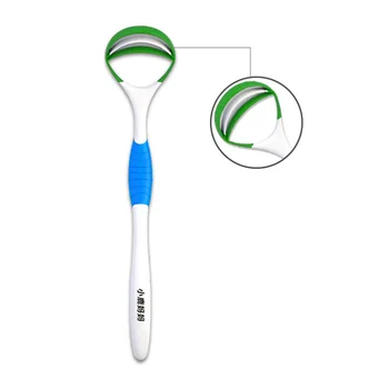 

3PCS Tongue Coating Cleaner Portable Tongue Cleaner Silicone Tongue Scraper Practical Tongue Cleaning Brush Compact Tongue Clean