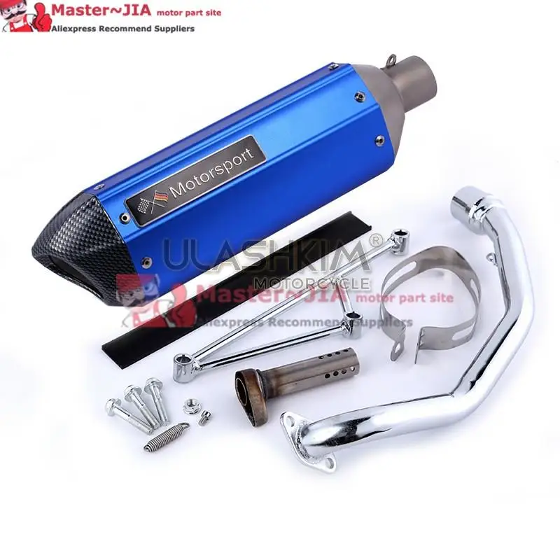 Выхлопной глушитель для мотоцикла скутера yoshimura GY6 125CC 150CC GY6|high performance exhaust|performance