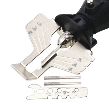 

Sharpening Attachment Chain Saw Tooth Grinding Tools Used with Electric Grinder Accessories for Sharpening Outdoor Garden Tools