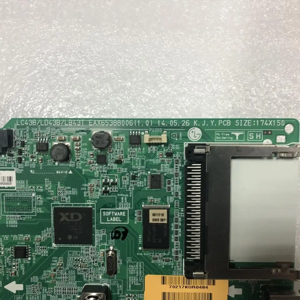 Испытательная работа для LG 42LB5610/47LB5610 EAX65388003 (1 0) EAX65388006|ЖК-экраны и панели