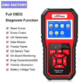 

Hot 2020 Best OBD 2 Auto scanner OBD2 Scanner KW850 Full ODB2 Scanner Supports Multi-languages ODB 2 Auto Diagnostic Scanner