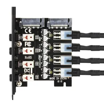 

Durable Hub Hard Disk Control System Smart Control Hard Disk Management System SSD Power Switch Controller with 4 Cable