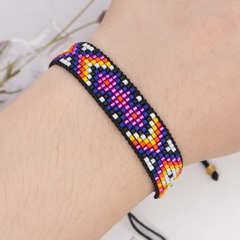 

ZHONGVI Miyuki Bracelet For Women Mexican Bracelets Handmade Gift Adjustable 2020 Autumn Pulseras Mujer Moda Jewellery Wholesale