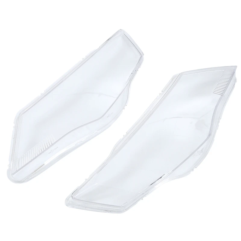 

1 Pair Car Left & Right Front Clear Headlight Lens Cover Replacement Headlight Shell Cover, for Mitsubishi Outlander EX 2007 200