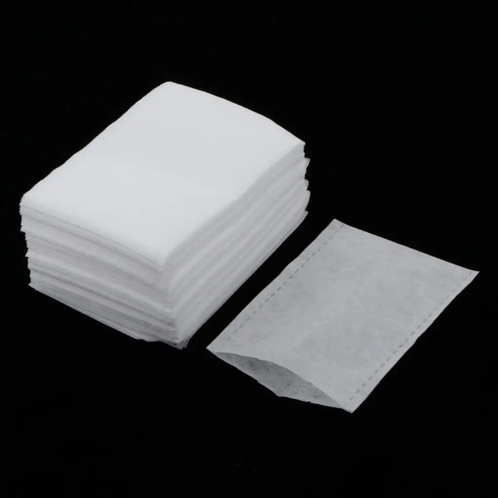 100x Empty Tea Filter Bags Disposable Tea Infuser for Loose Leaf Tea Herb Soup and Coffee