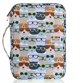 

166 Slots Portable Colored Pencil Case Colored Pencil Organizer Holds Pencils Large Capacity Zippered Pencil Holder