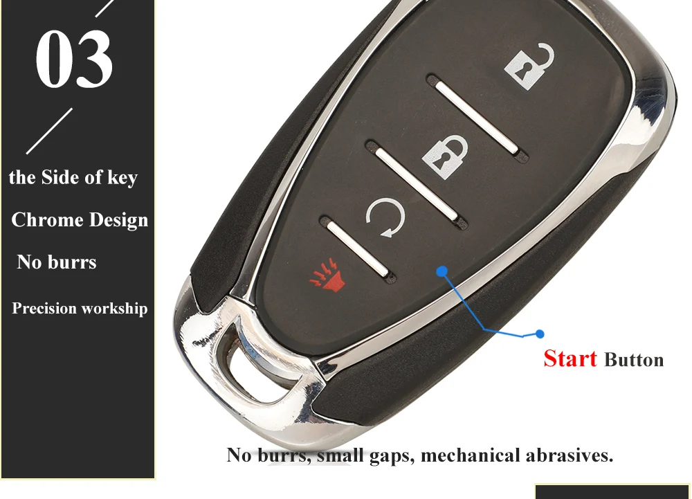 Keyforkess 315/433MHz HYQ4AA HYQ4EA chiave remota per Chevrolet Camaro Volt Blazer traversa Camaro Cruze Malibu Sonic Equinox Spark - H36b66ed2604a4cd2b10fc52ff9c79695b