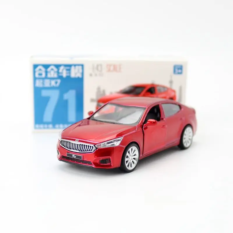 Модель автомобиля CAIPO 1:43 KIA K7 из сплава литая металлическая модель для мальчика