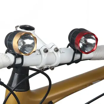 

Dropshipping Bicycle Light Plastic Material Built-in 2032 Battery X2 Headlight 3 Block Light Long Shot