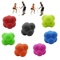 Hexagonal Reaction Ball 5.5cm Silicone Agility Coordination Reflex Exercise Sports Fitness Training Ball Hexagonal Reaction Ball 5.5cm Silicone Agility Coordination Reflex Exercise Sports Fitness Training Ball