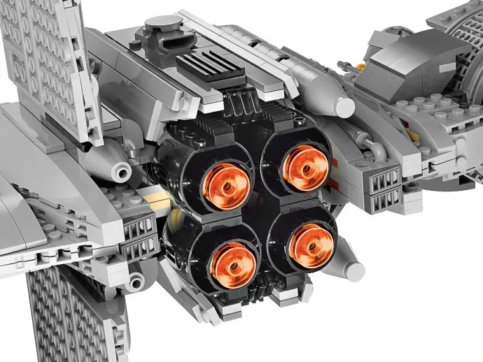 In Stock Star Wars Series 05045 The Genuine The B-wing Star Fighter Mobile Building Blocks 1487Pcs