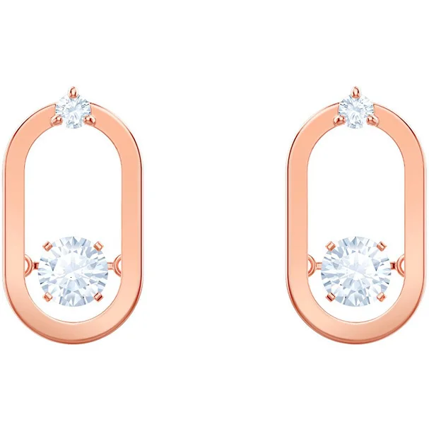 Rose Gold Мэнди Мода Стерлинговое Серебро Высокое качество лузусон жемчужные серьги женские ювелирные изделия почта - Окраска металла: Rose Gold