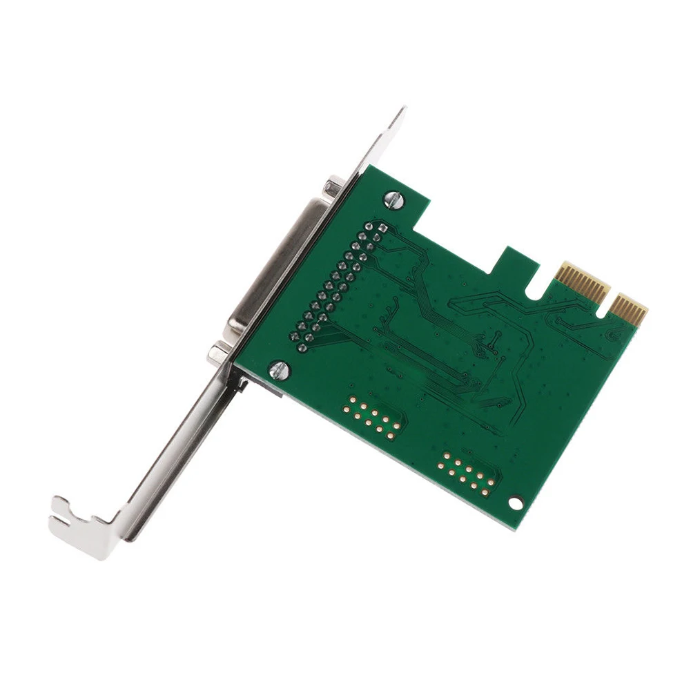 Компоненты адаптера принтера высокоскоростные части Plug And Play конвертер Express Card PCI-E К LPT 25pin аксессуар прочный надежный