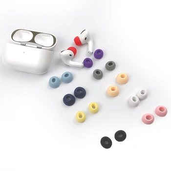 

Anti Slip Earbud Perfect Fits Bluetooth Earphones For AirPods 3 Silicone Replacement Earbuds Soundproof Earplug For AirPods Pro