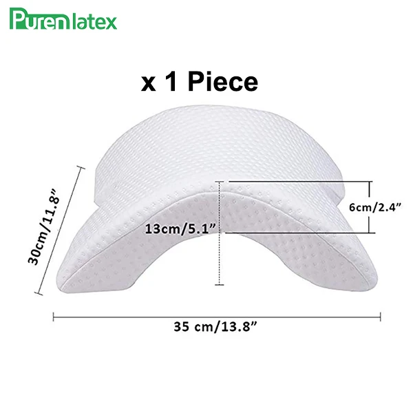 Ортопедическая подушка для шеи из мягкого латекса с эффектом памяти, забота о здоровье, защита шейного позвонка, эластичная подушка для кровати, ручная пеньковая подушка - Цвет: White