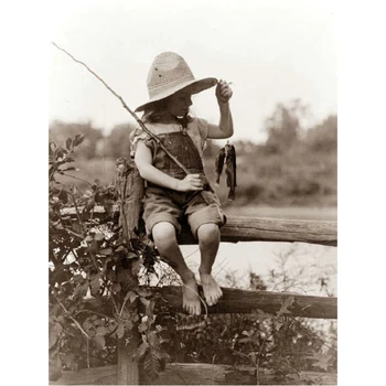 

Full diamond embroidery handmade cross stitch Diamond painting Fishing girl square Diamond mosaic landscape fashion Home decor