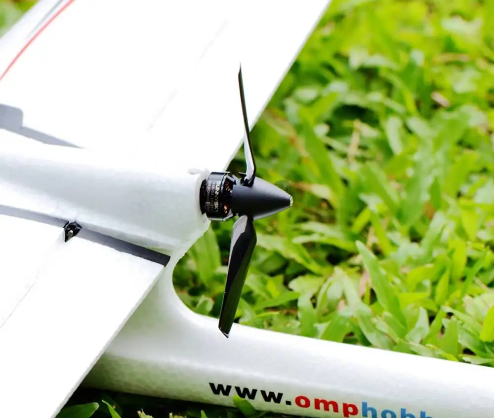 OMHOBBY T720 716 мм размах крыльев 4CH EPO тренер для начинающих планер RC самолет RTF с Hidde руль приводной системы