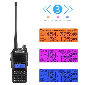 

Baofeng UV82 Dual Band Dual Standby Dual Display 5W Handheld Two Way Radio Walkie Talkie Black