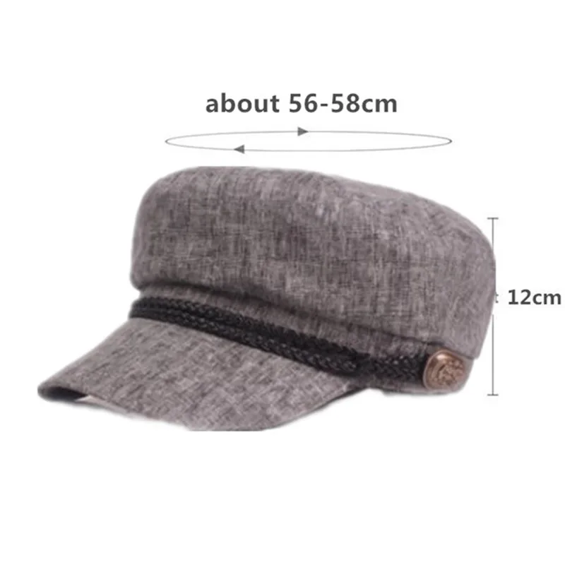 XdanqinX Кепка Snapback Элегантная Женская мода Ретро армейские военные шапки взрослые мужские плоские кепки s Осень новая простая хлопковая кепка