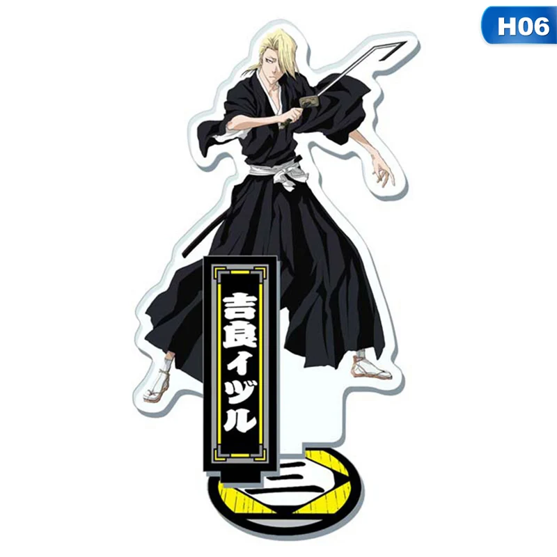 Новое поступление BLEACH Кучики Бьякуя/Куросаки Ichigo японского аниме фигурка акриловая подставка Декор подарок - Цвет: 6