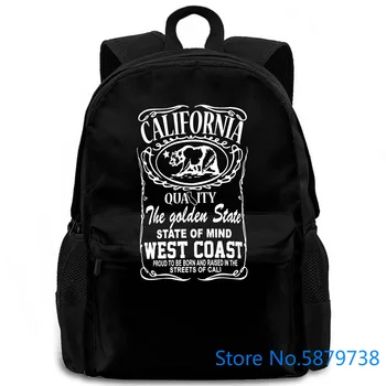 

California Republic West Coast women men backpack laptop travel school adult student