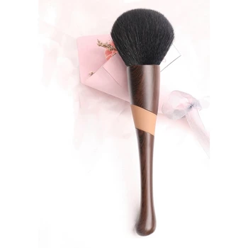 

8pcs/set Professional Makeup Brush Set Wood Handle Blending Brush Face Powder Blush Make Up Brushes Kit With Travel Makeup Bag