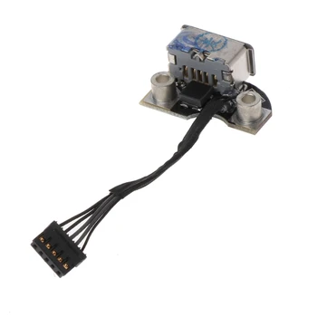 

DC-IN I/O Power Jack Board Cable for Macbook Pro 13" 15" A1278 A1286 A1297 820-2565-A 2009- 2012 DC Power Jack M2EC