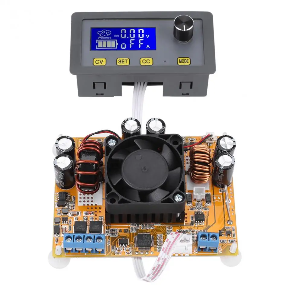 

Automatic Step-Down/up Power Module DC-DC 5A LCD Digital Step-Down/up Power Supply Module 6V-32V to 0-32V with Fan