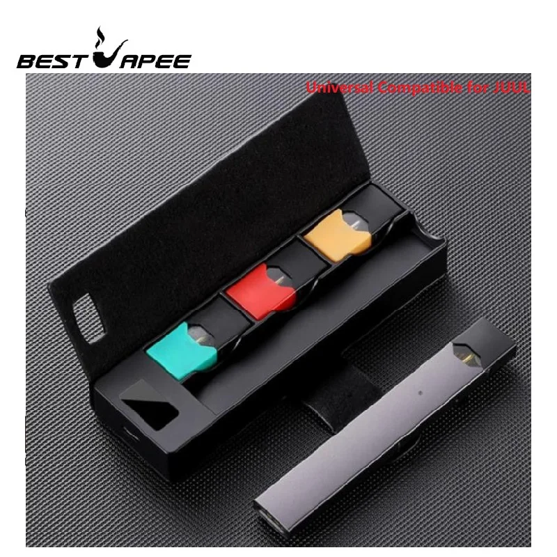 

Electronic Cigarette Charger Mobile Charging Pods Case for Vape Pen Charging Pods Case Holder Box Universal Compatible fit JUUL