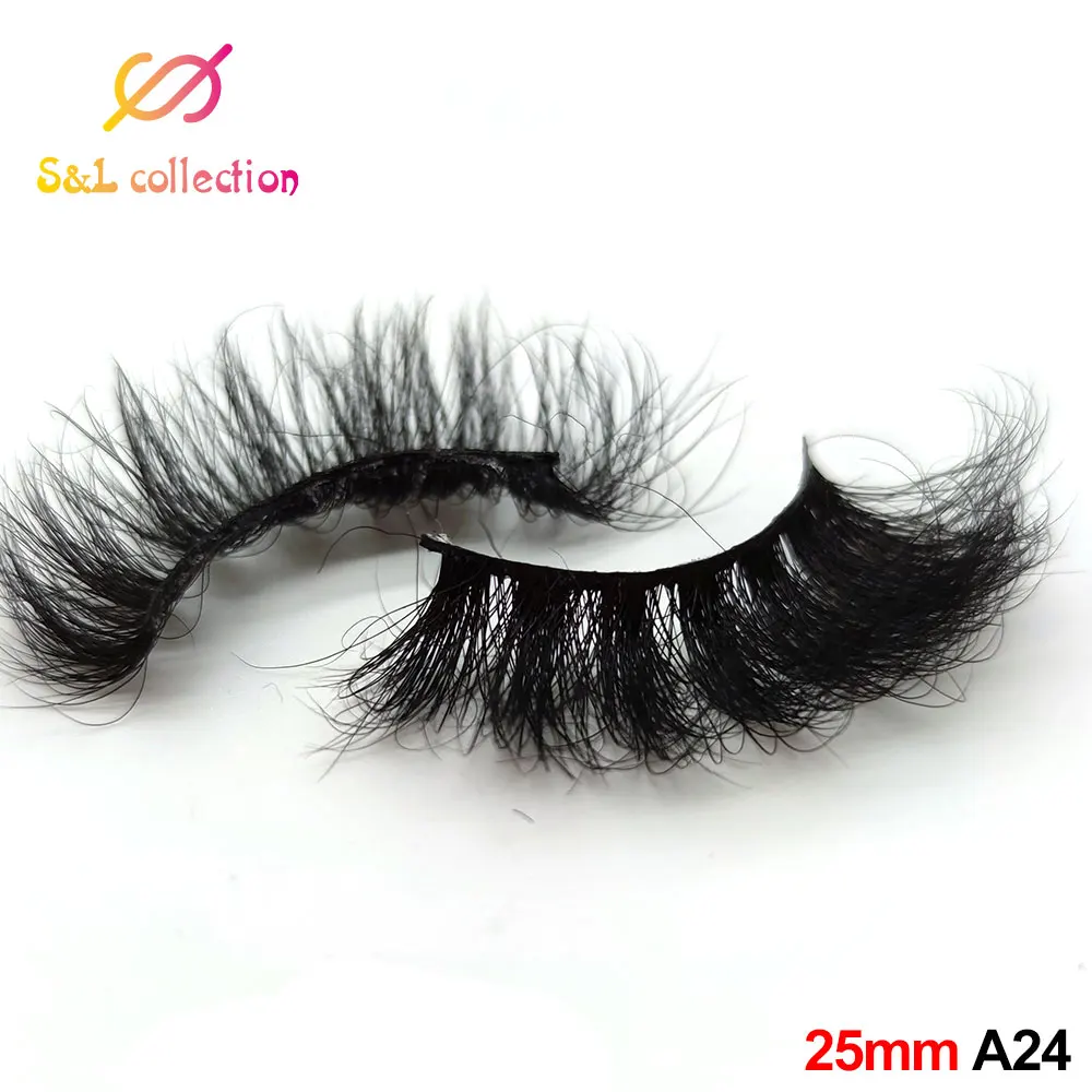 5D Flufffy 25 mm mink eyelashes wholesale beauty cosmetics eyelash packaging for makeup mink lashes wholesale natural free logo