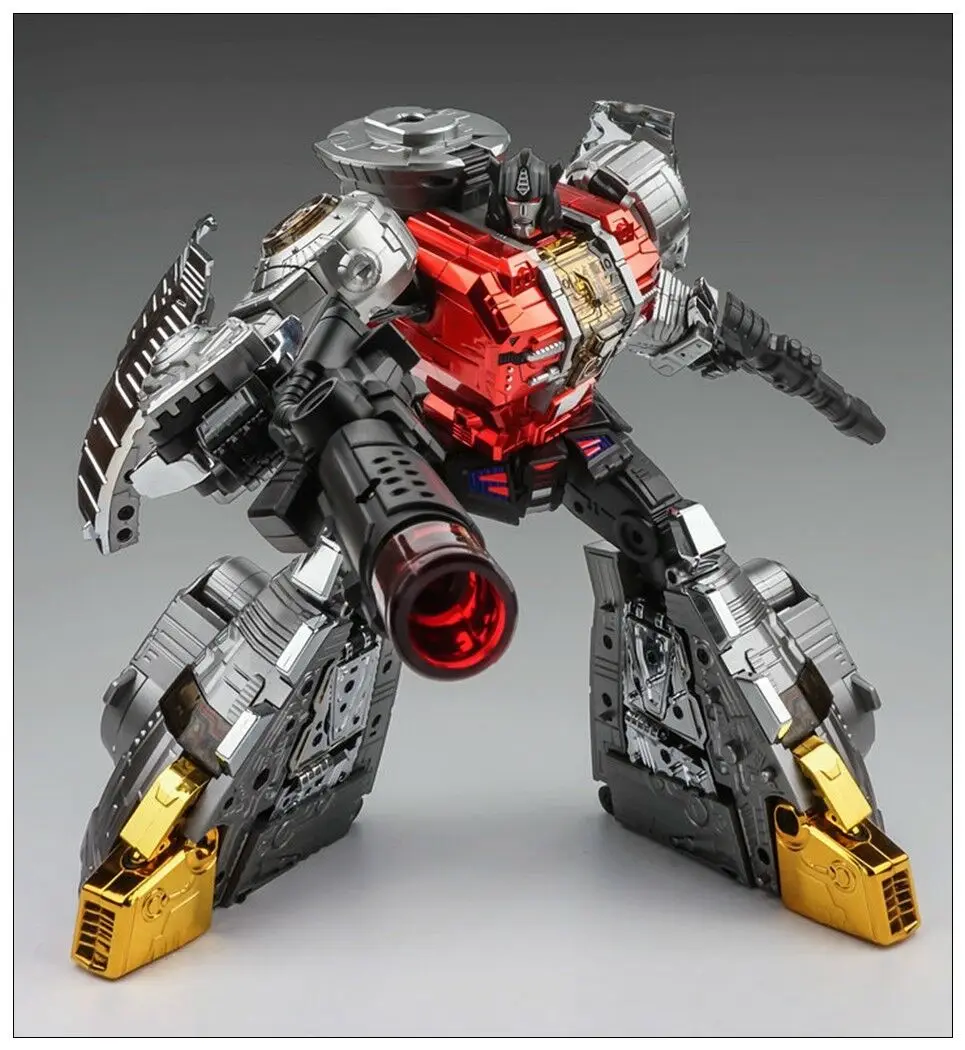 Новая трансформационная игрушка GP HQ-04R сплав покрытие осадка MP Железный Dinobots последняя партия