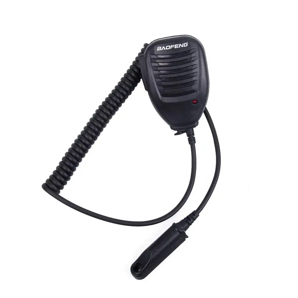 

Baofeng UV-9R plus Waterproof Rainproof Shoulder Remote Speaker Microphone for Baofeng GT-3WP UV-5S A-58 BF-9700 Walkie Talkie