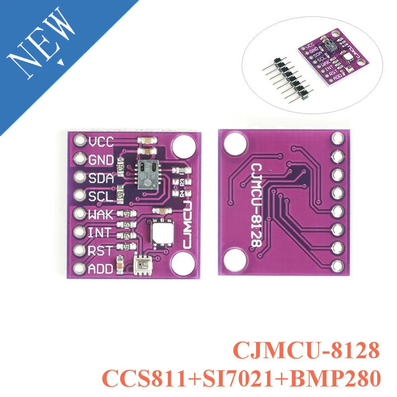 CCS811 + SI7021 BMP280 Сенсор модуль двуокиси углерода CO2 Температура и влажности высота