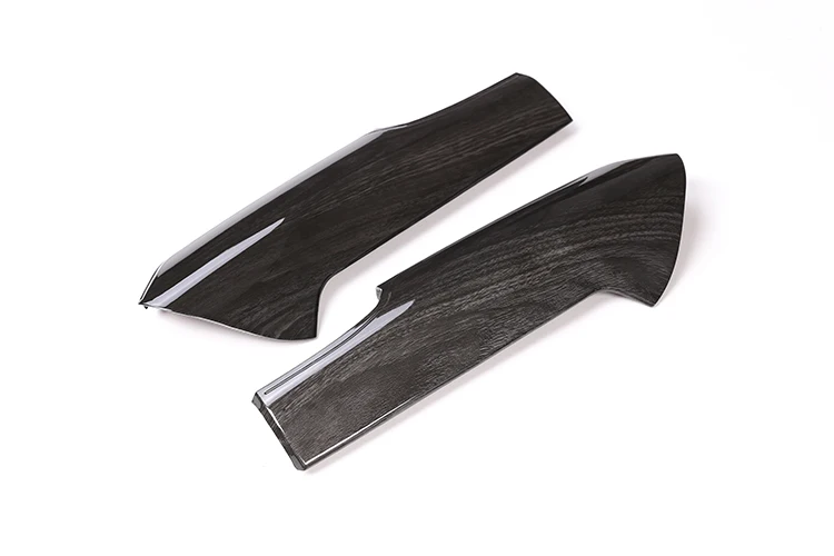 Black Wood Grain Черное дерево зерна ABS центральной консоли декоративная панель Накладка для Toyota Land Cruiser Prado FJ150 150 автомобильные аксессуары - Название цвета: Black Wood Grain