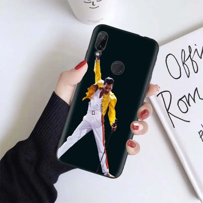 Чехол queen Freddie Mercury для Xiao mi Red mi Note 7 8 K20 7S 7A 6 6A Pro S2 5 mi Play 9T CC9 E A1 A2 Lite F1 мягкий чехол для телефона Cov - Цвет: BS162-1