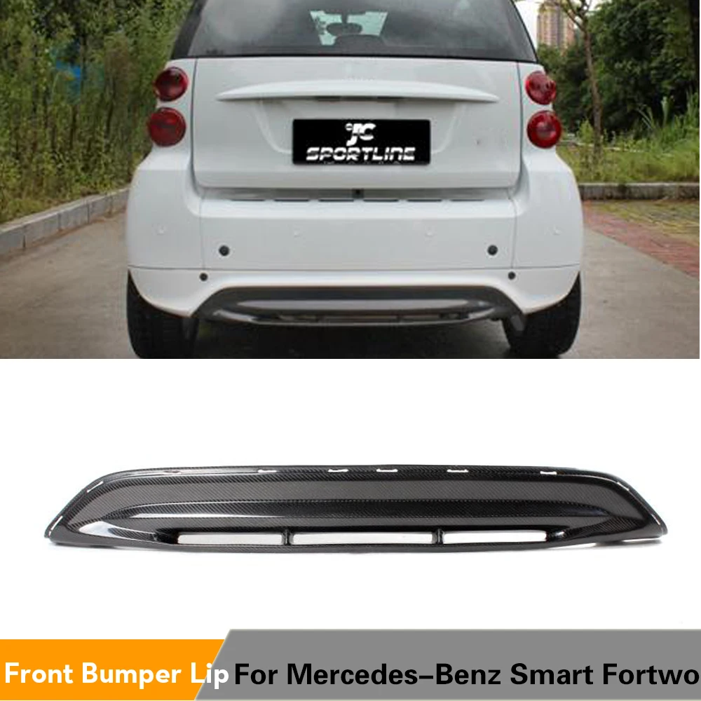 Диффузор для заднего бампера из углеродного волокна Mercedes Benz Smart Fortwo Coupe Convertible 2 Door
