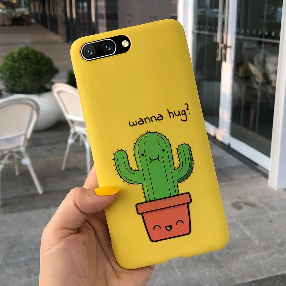 Чехол для huawei honor 10, силиконовый мягкий чехол из ТПУ с рисунком конфет для huawei honor 10 honor 10 5,84 ', чехол Fundas Coque bumper - Цвет: Бежевый