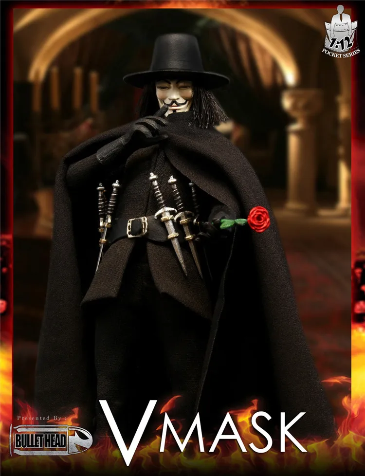 Коллекция экшн-фигурок с цилиндрической головой 1/12 VMASK