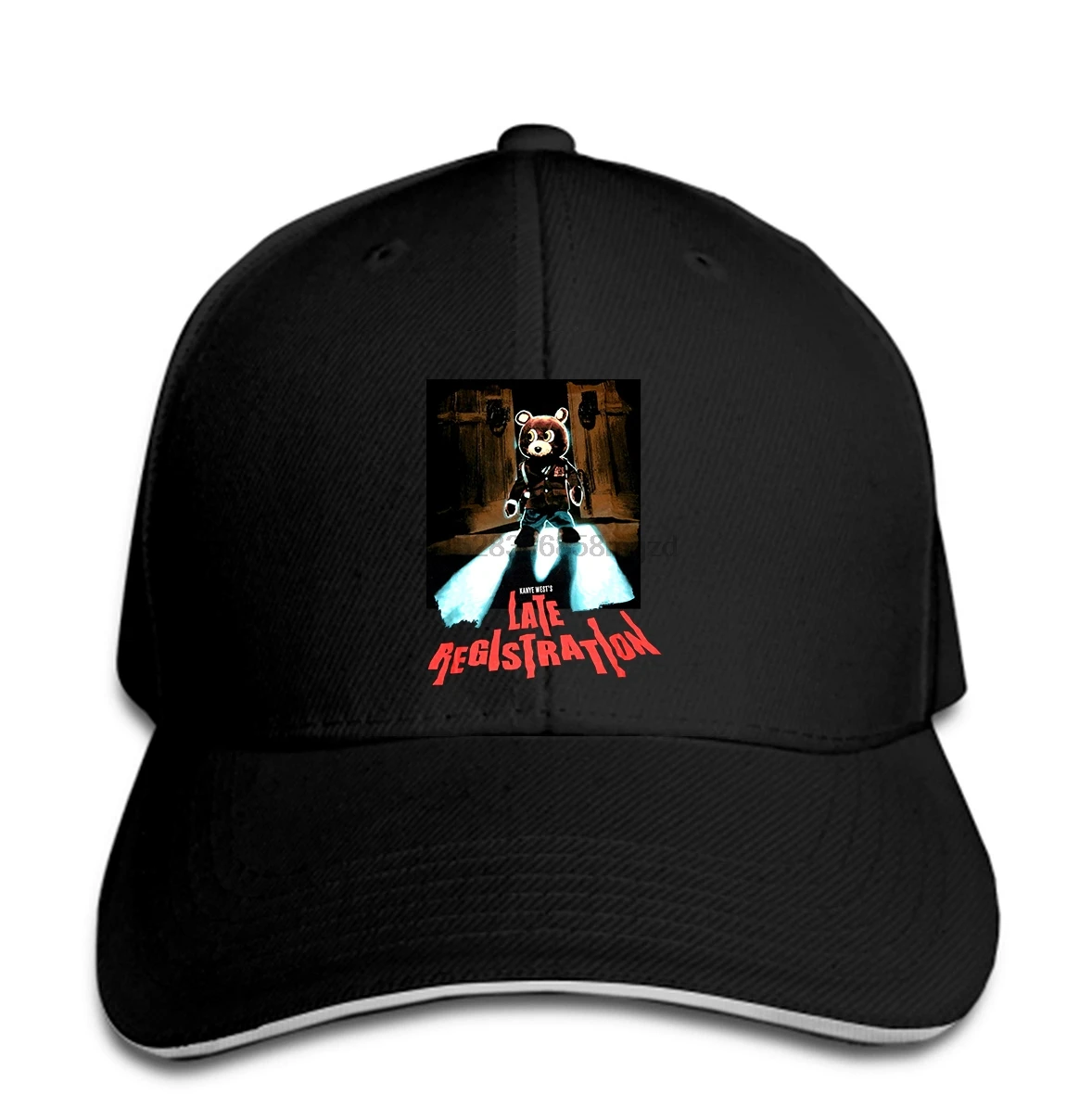 VTG 2005 Kanye West Late Registration Tour Hat США Snapback женская шляпа